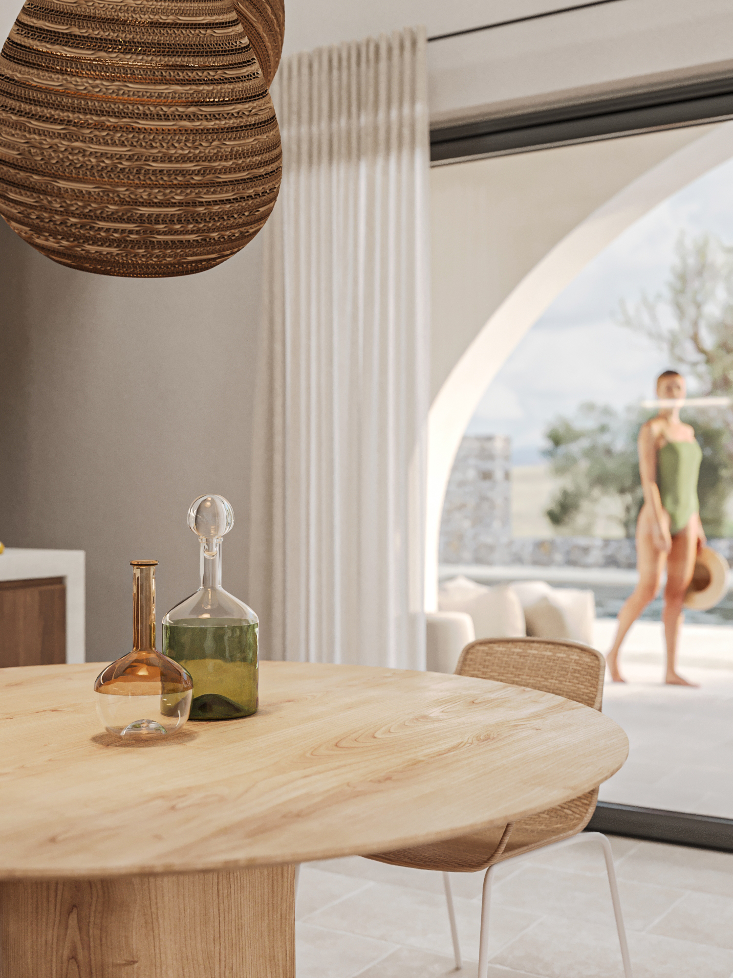 Μια σύνθεση βασισμένη στην υλικότητα, τη γεωμετρία και το φως. Η Space Matters υπογράφει έναν αρχιτεκτονικό σχεδιασμό που ενσωματώνεται οργανικά στο τοπίο της Κρήτης, αξιοποιώντας ντόπια υλικά και αρχές βιοκλιματικής αρχιτεκτονικής. Η απεικόνιση από τη Mitos 3D Studio βασίστηκε σε πλήρη σεβασμό στα σχέδια της ομάδας, με στόχο την πιστή απόδοση του concept σε τρεις διαστάσεις: χώρος, υφή, ατμόσφαιρα. Ένα project που αποδεικνύει πως η δύναμη του design βρίσκεται στη λεπτομέρεια και στη συνέπεια. #mitos3dstudio #spacematters #3drendering #interiordesign #cretearchitecture #hoteldesign #minimaldesign #visualization #greekarchitecture #architecturelovers #designinspiration #3dvisuals #hospitalitydesign #3darchitecture #3dvisualization #3drender #renderlovers #archviz #3dinterior #cgiarchitecture #3dmodeling #renderingstudio #architecturevisualization